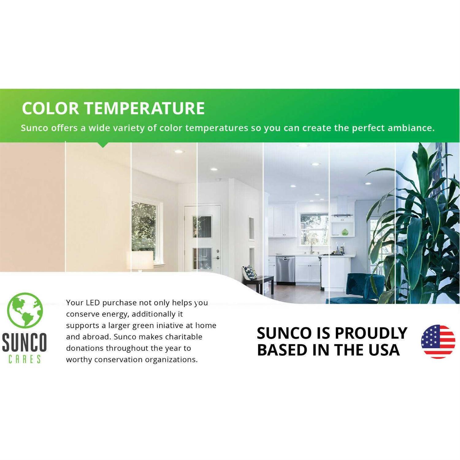 Sunco Lighting BR30 Dimmable Flood LED Light Bulb 11W - Image 3