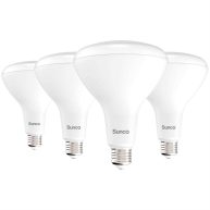 Sunco Lighting 8 Pack BR40 Dimmable Flood LED Light Bulb 17W
