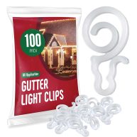 SEWANTA Gutter Light Clips Gutter Light Clips Hang by Cord All Type Outdoor Lights C5