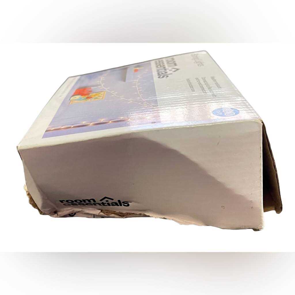 Room Essentials White Cord String Lights Clear - Image 2