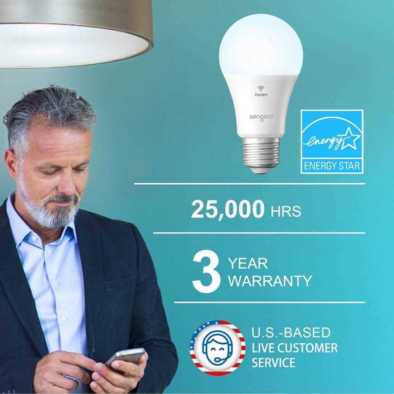Sengled Alexa WiFi Light Bulb Smart Bulbs That Work with Alexa/Google Assistant - Image 4