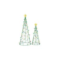 Winter Wonder Lane Cone String Tree Light-Up Decor Set