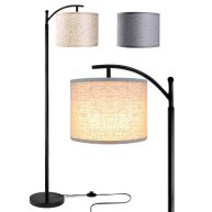 Rottogoon Floor Lamp for Living Room with 3 Color Temperatures Standing Lamp Tall Industrial Floor Lamp Reading for Bedroom Office