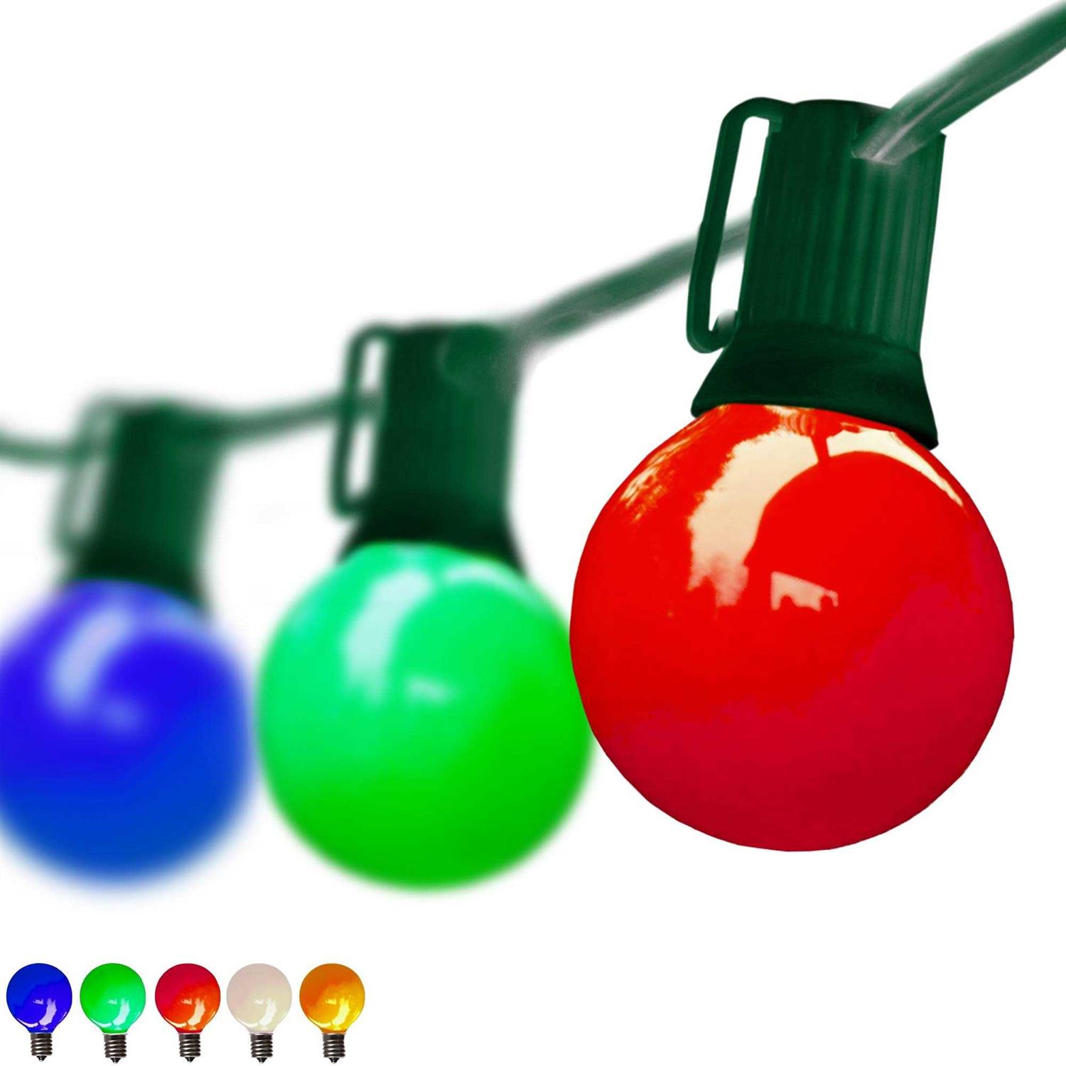 Wintergreen Lighting G50 Commercial String Lights - Image 4