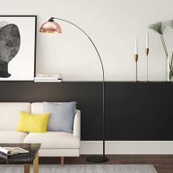 Wade Logan® Arenstein Angelray 79 Arched Floor Lamp