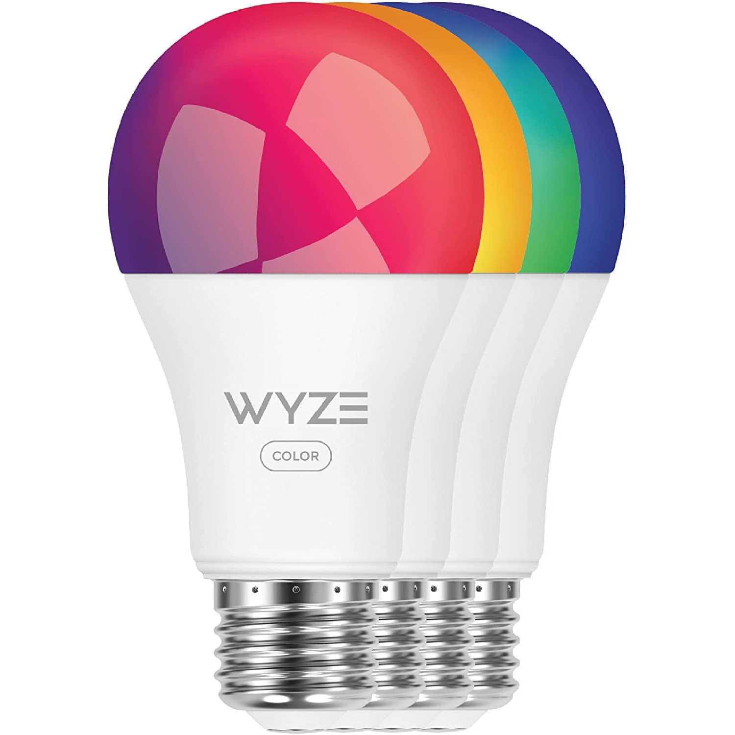 Wyze Bulb Color RGB 4-Pack 16 Million Colors and Tunable White with App Control - Image 2