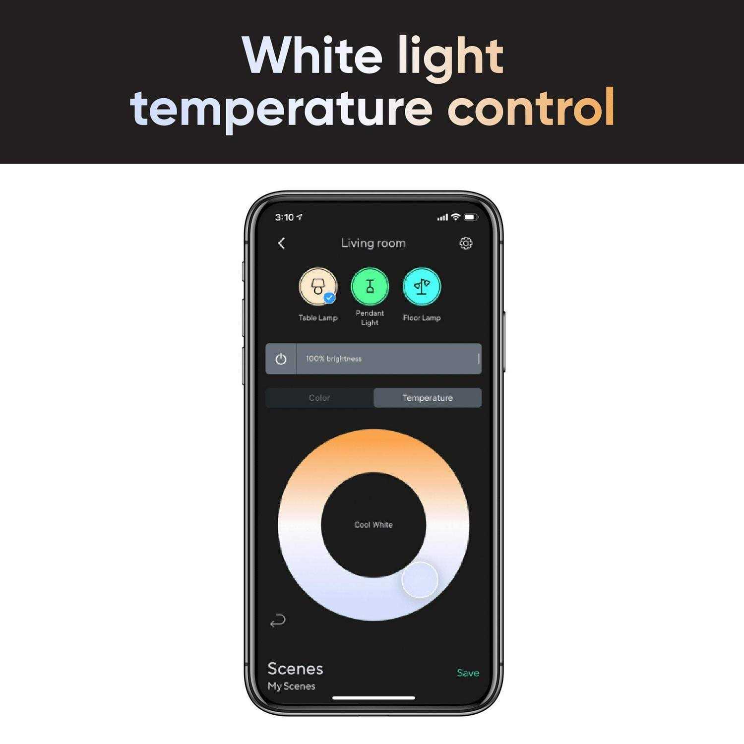 Wyze Bulb Color RGB 4-Pack 16 Million Colors and Tunable White with App Control - Image 5