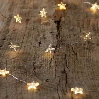 The White Company Silver Star-shaped Led Fairy Lights 4m 1 - Image 2