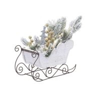 Studio 66 Studio 66 Winter Green Lighted Sleigh