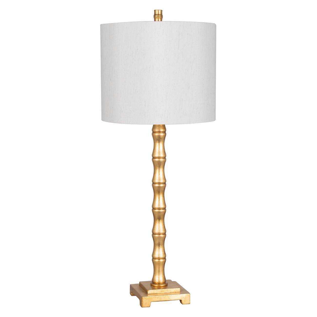 Threshold Large Bamboo Table Lamp Brass
