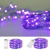 String Lights Waterproof Led String Lights,2 Pack 20ft 60 Led Festival Decorations Crafting Battery Powered Copper Wire Starry Fairy Lights