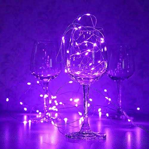 String Lights Waterproof Led String Lights,2 Pack 20ft 60 Led Festival Decorations Crafting Battery Powered Copper Wire Starry Fairy Lights - Image 5