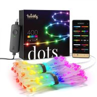 Twinkly Dots App Controlled LED Light String with 400 RGB LEDs