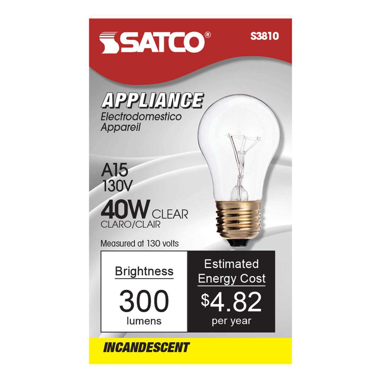 Satco S3810 Incandescent A15 - Image 5