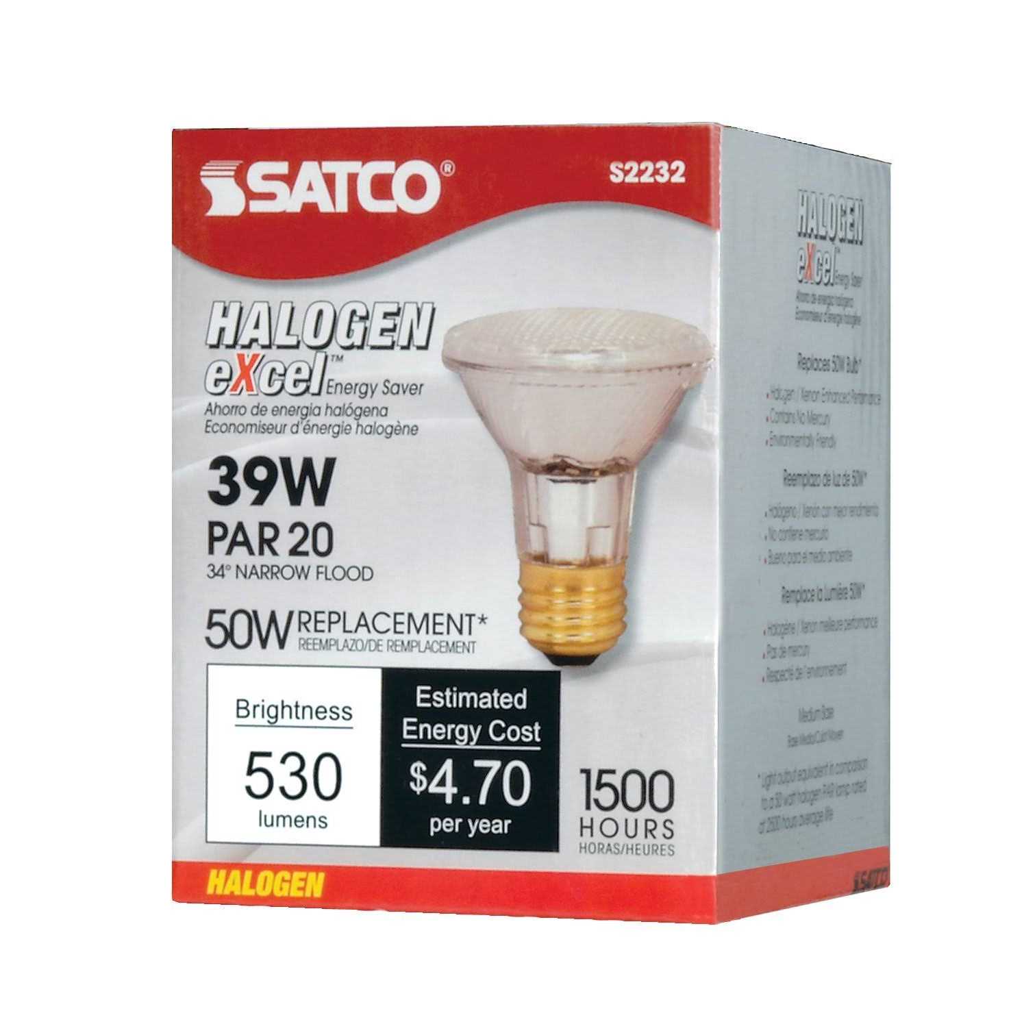 Satco S2232 Halogen PAR20 - Image 2
