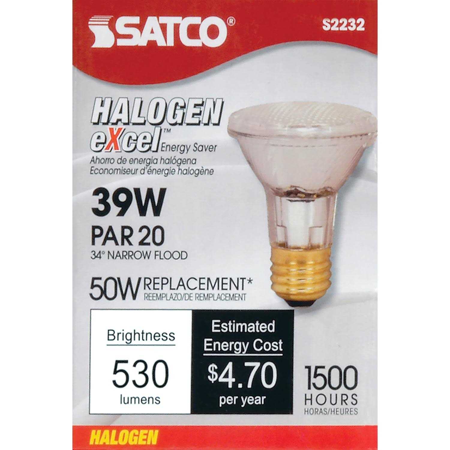 Satco S2232 Halogen PAR20 - Image 4