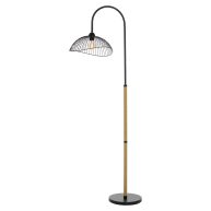 River of Goods 64.5H Dome Floor Lamp with Adjustable Head