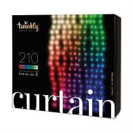 Twinkly Curtain App-Controlled Smart LED Christmas Lights 210 RGB+W
