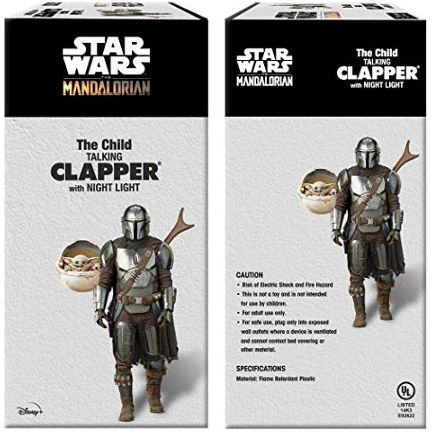 Star Wars The Mandalorian The Child Talking Clapper with Night Light - Image 2