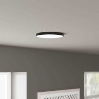 Warrenton 1 Light Simple Circle LED Flush Mount Zipcode Design Fixture Finish