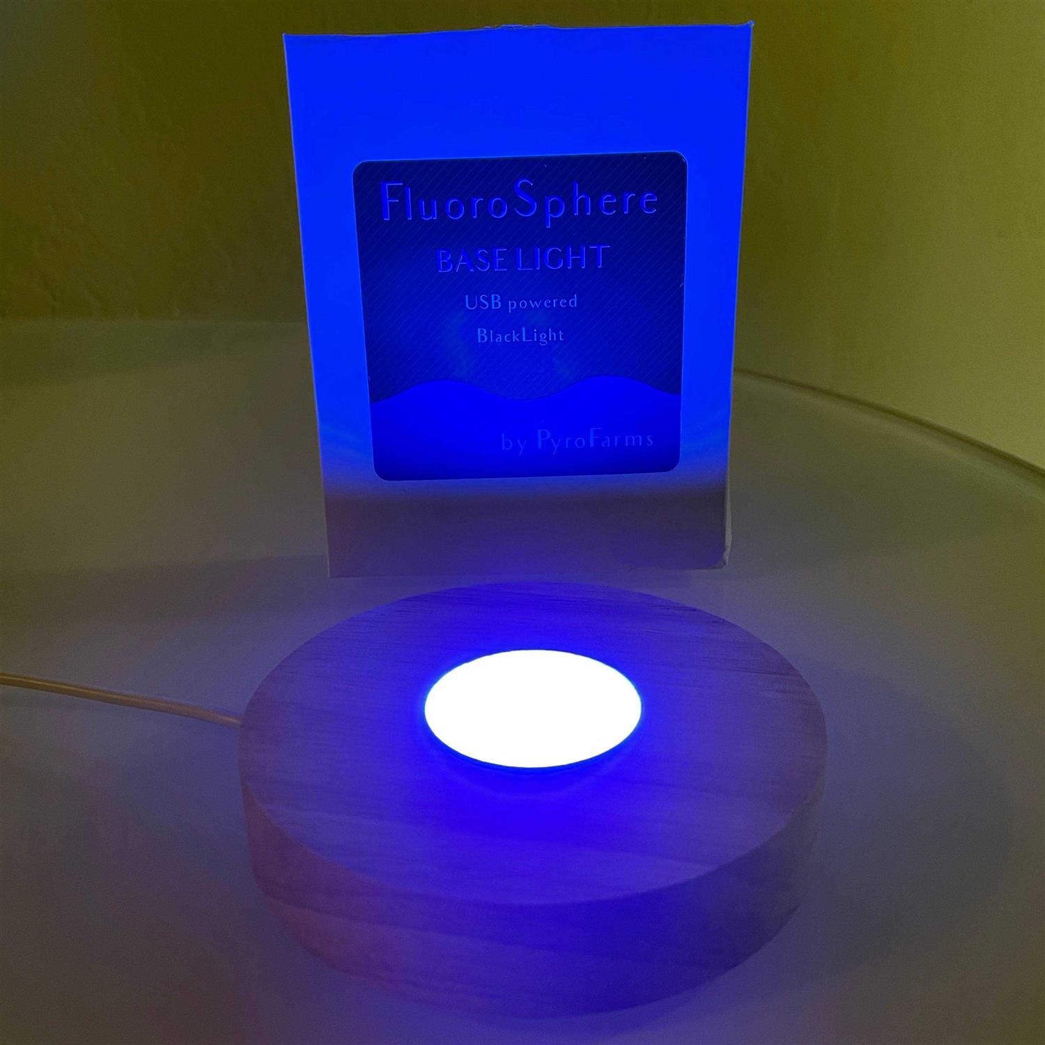 The FluoroSphere – A Fluorescent Light Show with Colorful Fluorogel - Image 2