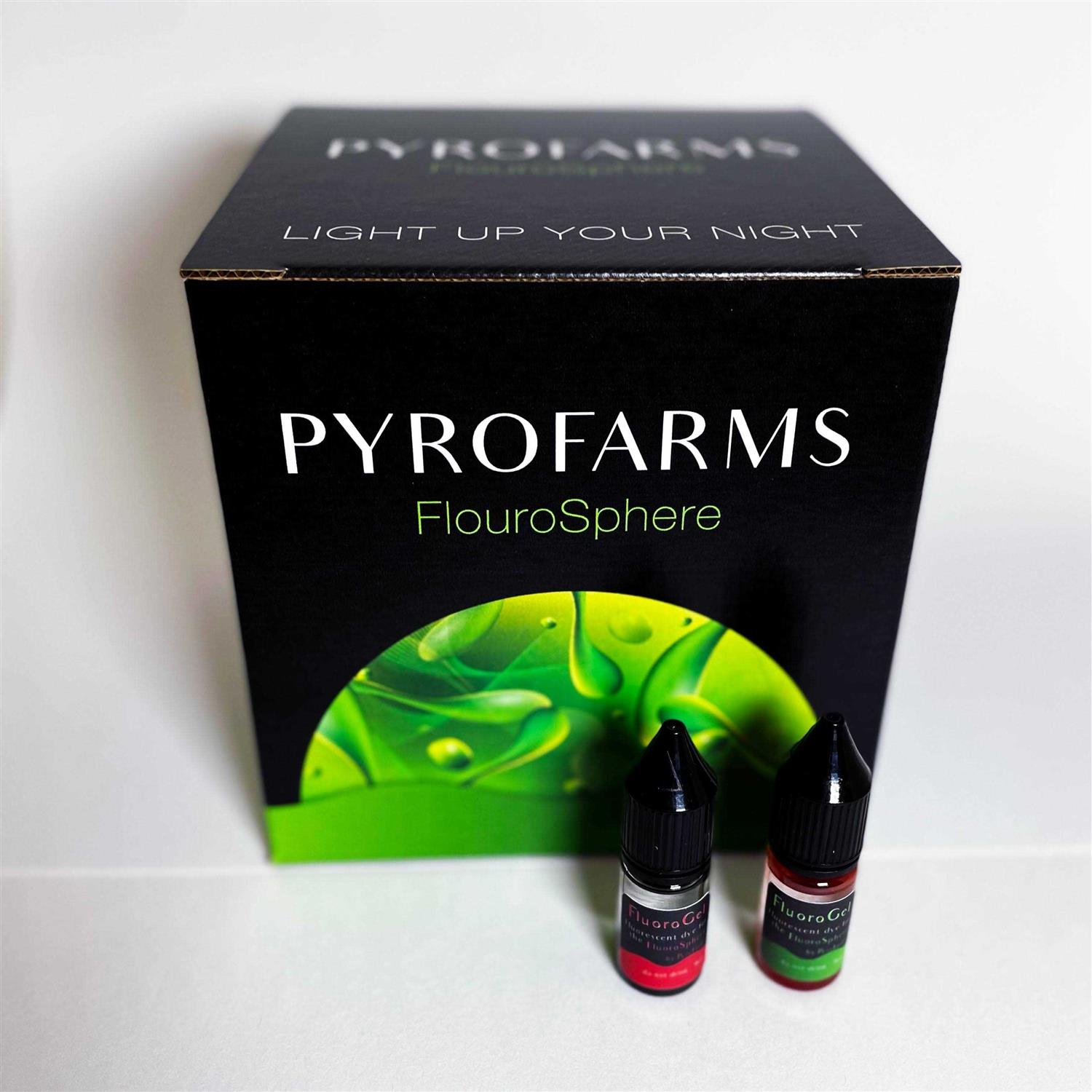 The FluoroSphere – A Fluorescent Light Show with Colorful Fluorogel - Image 4