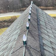 Roof Top Ridge Line Mounting Clips For Bulbs C6