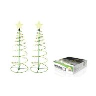 Touch Of ECO Solar LED Metal Christmas Tree Light Decoration