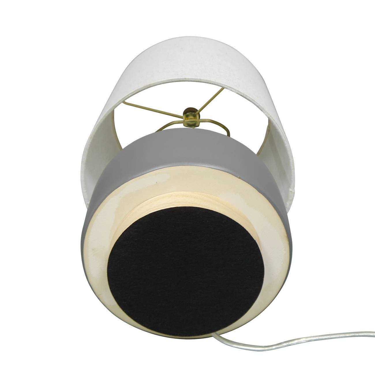 Threshold Ceramic Table Lamp with Wood Base - Image 4