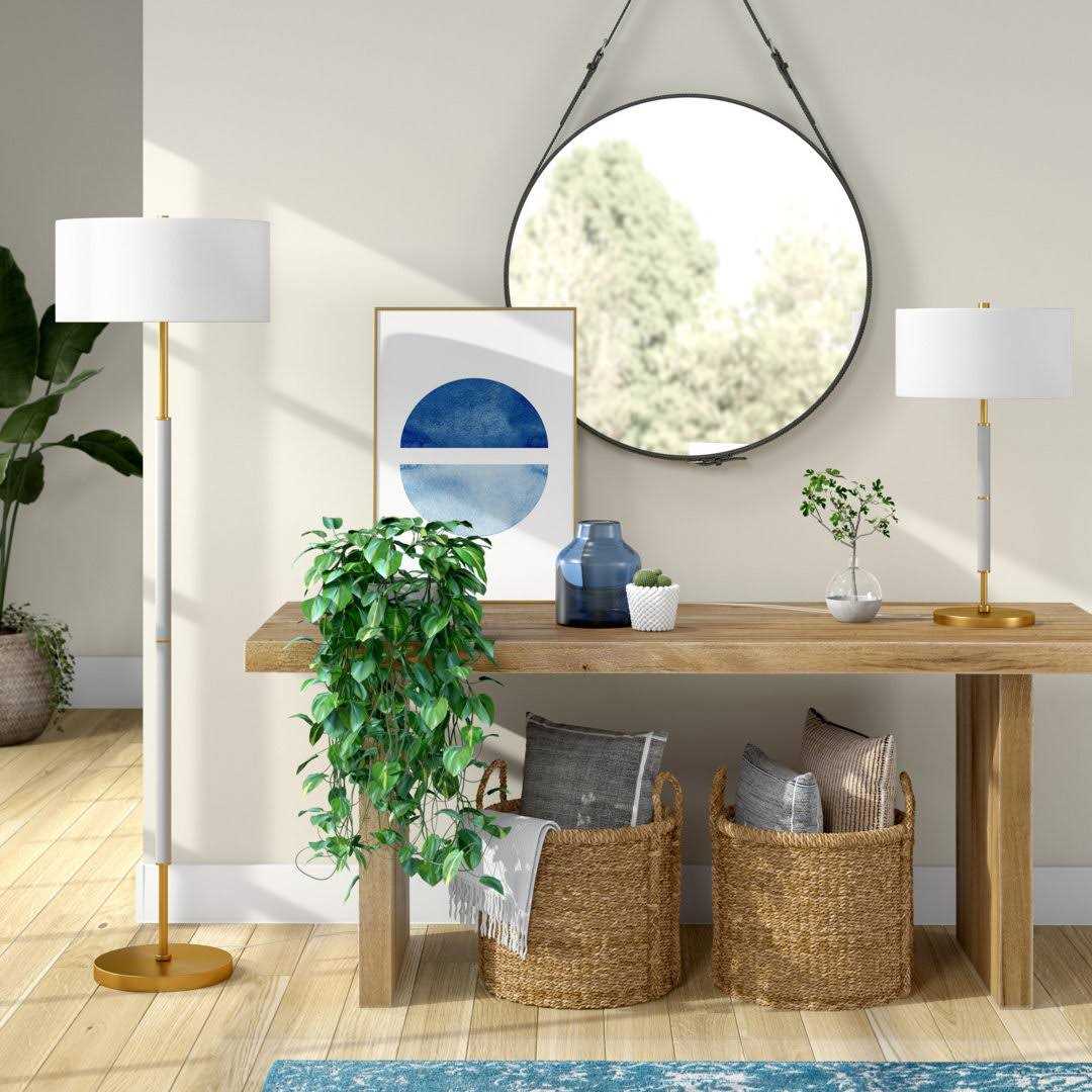 Wade Logan® Vidalia 62 Floor Lamp Base Finish - Image 3