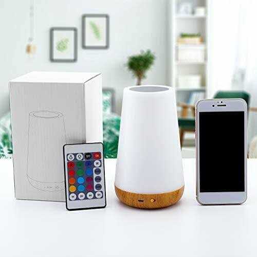 THAUSDAS Night Light Dimmable Touch Lamp For Bedroom Portable Table Bedside Lamp - Image 3