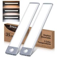 Under Cabinet Lights Motion Sensor Lights Indoor 3 Color Temperatures Wireless USB-C Rechargeable Night Lights