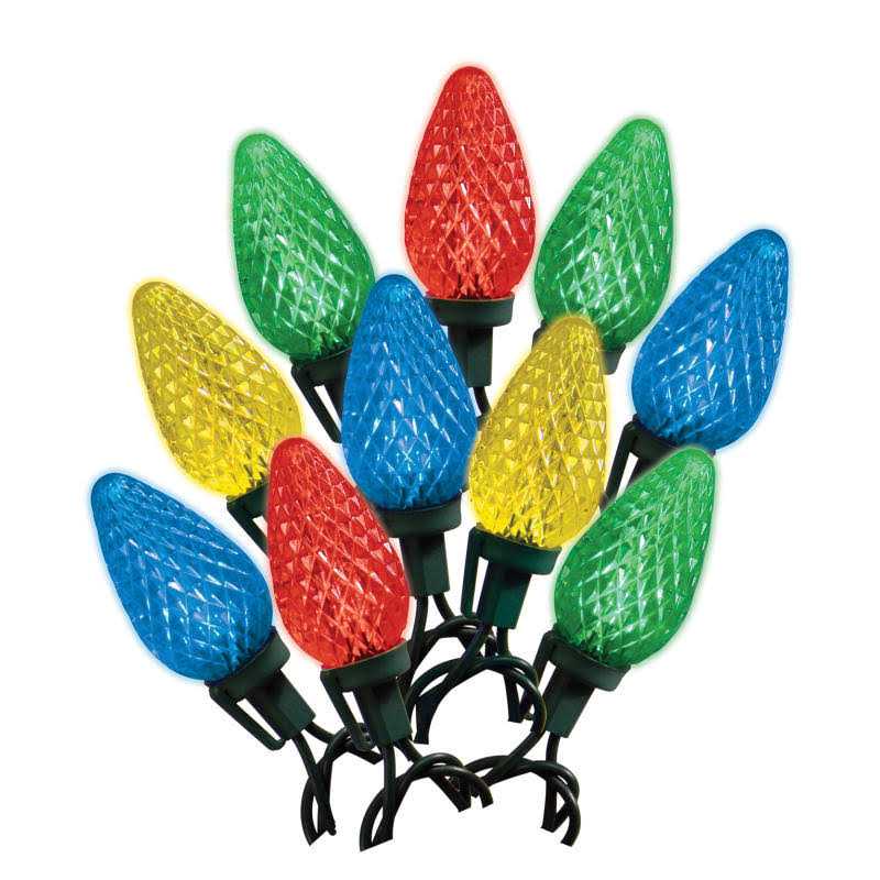 Sylvania 50 Lt C9 Faceted Multi Set LED Lights - Image 3