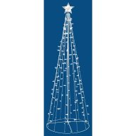 Sienna 7 ft. Incandescent White Yard Decor Twinkle String Tree 9350471