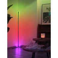 RGB LED Metal Corner Floor Lamp