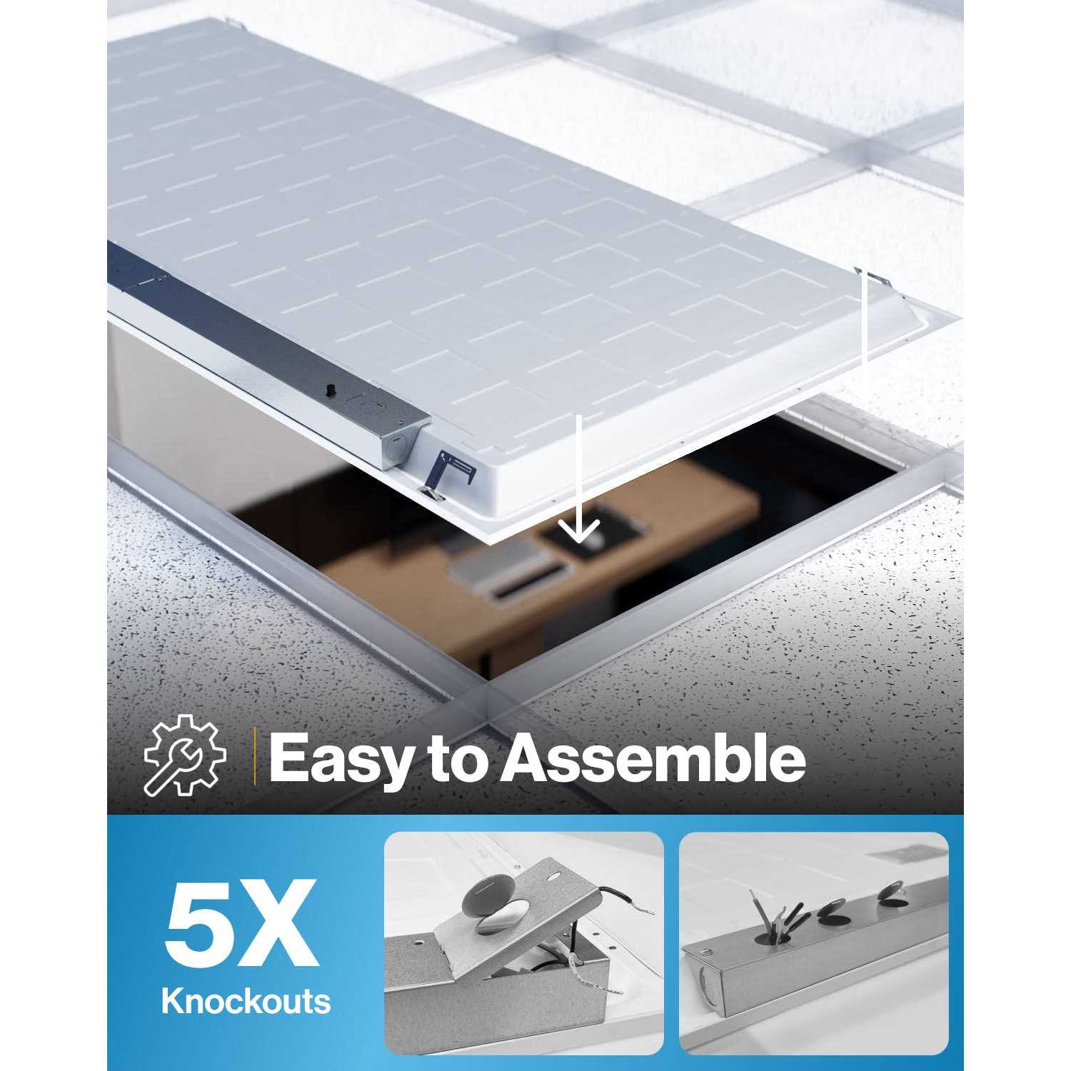 Sunco LED Ceiling Panel Light - Image 4