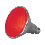 Satco S9480 LED PAR38 Red