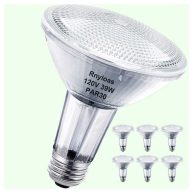 Rnyloas PAR30 Long Neck 6PCS PAR30L Flood Light Bulbs,Dimmable PAR30 Bulb 120V 50W Replacement