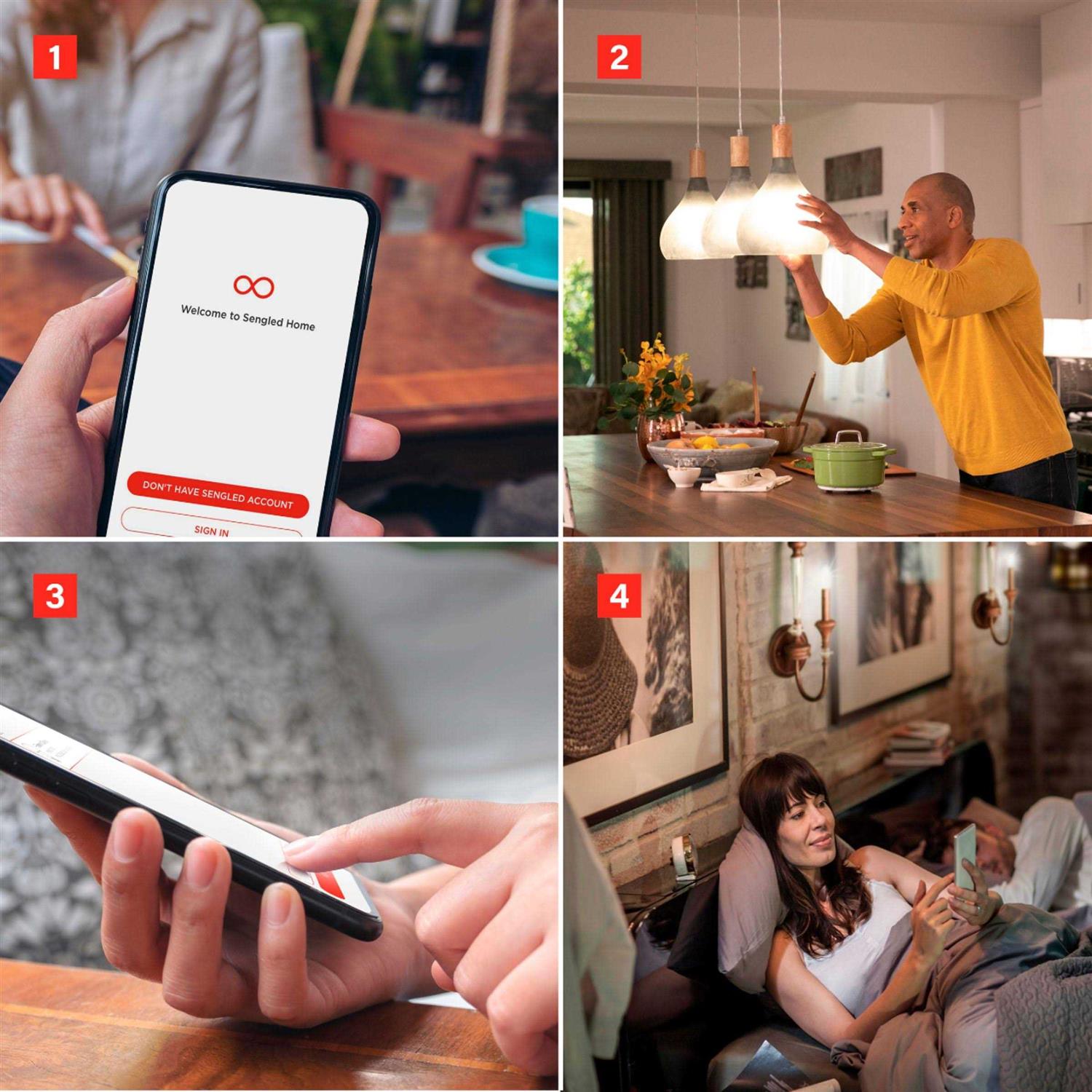 Sengled Smart Vintage Candle LED 40W Wifi Works with Amazon Alexa & Google Assistant - Image 5