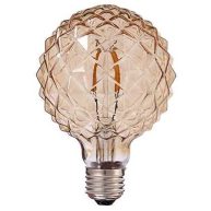Vintage LED Edison Bulb G95 G30 4W Dimmable LED Filament Bulb Globe Pineapple Shaped Light Bulb 2300K Warm White E26 400Lumen