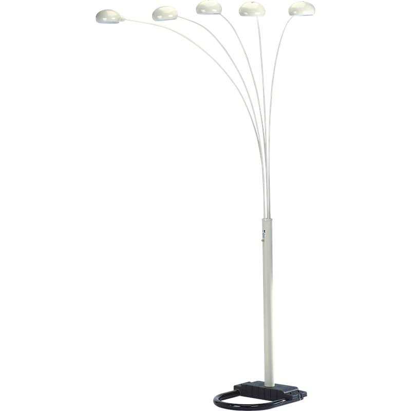 SH Lighting Illona 84 Tall Adjustable Five Arm Metal Floor Lamp - Image 2