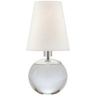 Visual Comfort Signature Tiny Terri Round Accent Lamp Linen