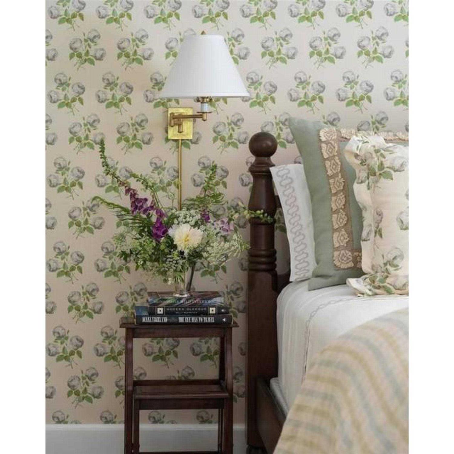 Visual Comfort Signature Primitive Swing Arm Wall Sconce Natural Paper S 2500HAB-NP - Image 2