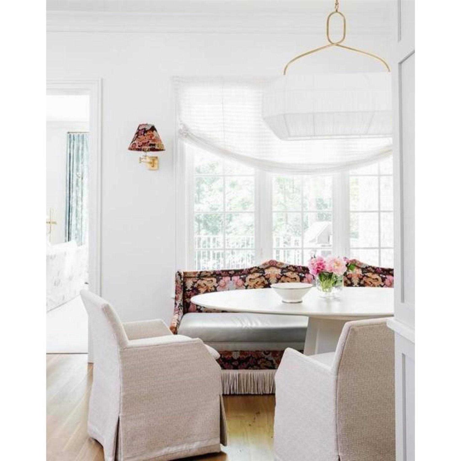 Visual Comfort Signature Primitive Swing Arm Wall Sconce Natural Paper S 2500HAB-NP - Image 4