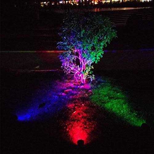 T-SUN Solar Spotlights Waterproof Outdoor Solar Spot Lights Auto-ON/Off Adjustable Solar Lights for Tree - Image 5