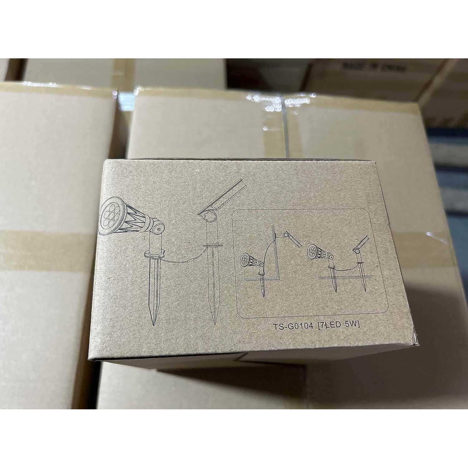 T-SUN Solar Spotlights Waterproof Outdoor Solar Spot Lights Auto-ON/Off Adjustable Solar Lights for Tree - Image 5