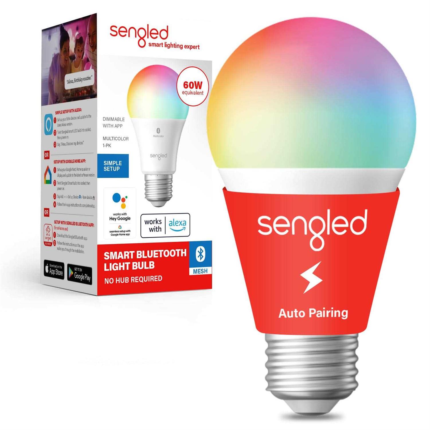 Sengled Smart Bluetooth Mesh LED A19 Bulb
