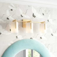 Wade Logan® Baha 3-Light Vanity Light Finish