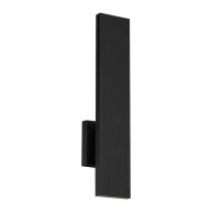 WAC Lighting Stag LED Outdoor Wall Light in Black WS-W29118