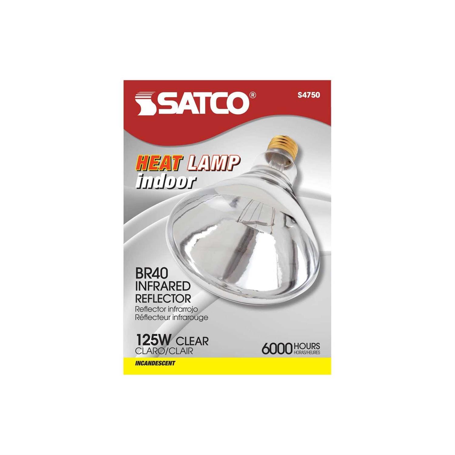 Satco R40 Incandescent Heat Light Bulb - Image 3